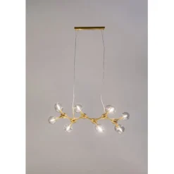 Suspension Atomic Balls laiton 190cm