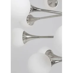 Suspension Bulb Fiction 20 argenté Ø102cm