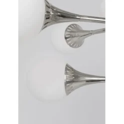 Suspension Bulb Fiction 20 argenté Ø102cm