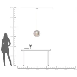 Suspension Caldaia Argent Ø35cm