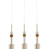 Suspension Candy Bar doré 70cm
