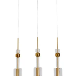 Suspension Candy Bar doré 70cm