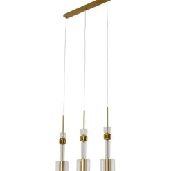 Suspension Candy Bar doré 70cm