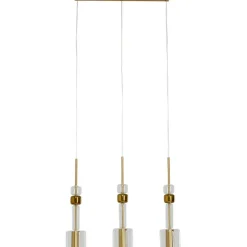 Suspension Candy Bar doré 70cm