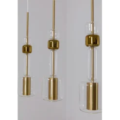 Suspension Candy Bar doré 70cm