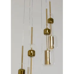 Suspension Candy Bar doré Ø44cm