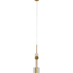 Suspension Candy Bar doré Ø13cm