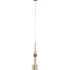 Suspension Candy Bar doré Ø13cm