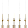 Suspension Candy Bar dore 103cm
