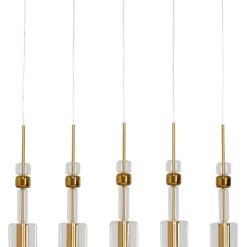 Suspension Candy Bar dore 103cm