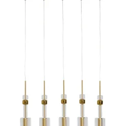 Suspension Candy Bar dore 103cm