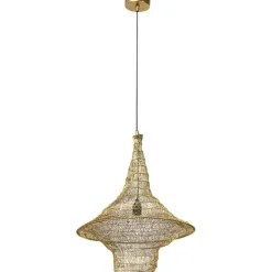 Suspension Cocoon doré Ø51cm