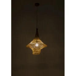 Suspension Cocoon doré Ø51cm
