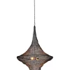 Suspension Cocoon noir Ø89cm