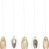 Suspension Diamond Fever Dining laiton 110cm