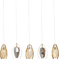Suspension Diamond Fever Dining laiton 110cm