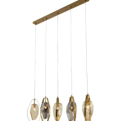 Suspension Diamond Fever Dining laiton 110cm
