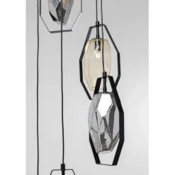 Suspension Diamond Fever Spiral noir Ø42cm