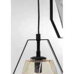 Suspension Diamond Fever Spiral noir Ø42cm