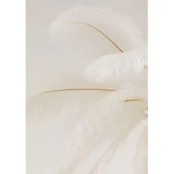 Suspension Feather Palm blanc Ø87cm