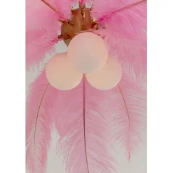 Suspension Feather Palm rosé Ø87cm