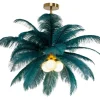 Suspension Feather Palm vert Ø87cm