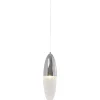 Suspension Frozen chrome Ø17cm