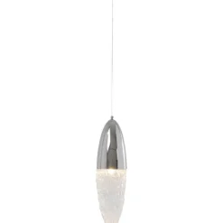 Suspension Frozen chrome Ø17cm