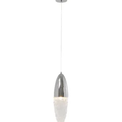 Suspension Frozen chrome Ø17cm