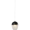 Suspension Frozen noir mat Ø20cm