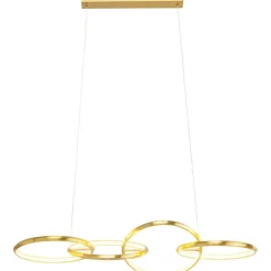 Suspension Galaxy LED Or 155cm