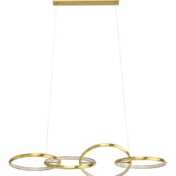 Suspension Galaxy LED Or 155cm