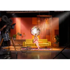 Suspension Living Vegas Deluxe laiton LED
