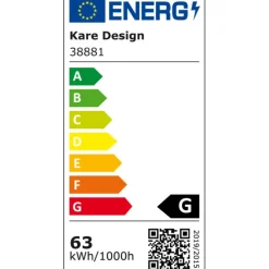 Suspension Living Vegas Deluxe laiton LED