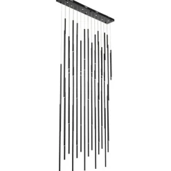 Suspension Living Vegas Deluxe noir mat LED