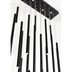 Suspension Living Vegas Deluxe noir mat LED