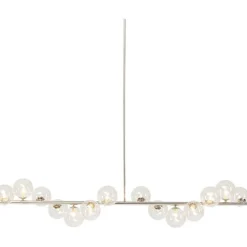 Suspension Scala Balls chromé 155cm