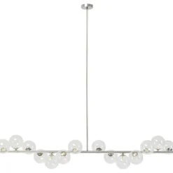 Suspension Scala Balls chromé 155cm