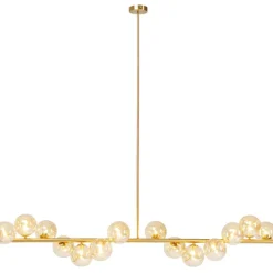 Suspension Scala Balls laiton 155cm