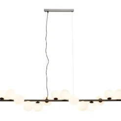 Suspension Scala Balls Milky noir 150cm
