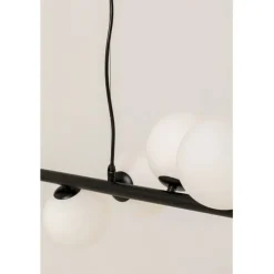 Suspension Scala Balls Milky noir 150cm