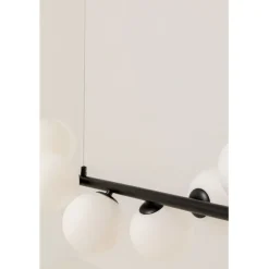 Suspension Scala Balls Milky noir 150cm