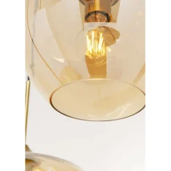 Suspension Sphere ambre Ø45cm