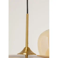 Suspension Sphere ambre Ø45cm