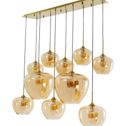Suspension Sphere ambre 160cm