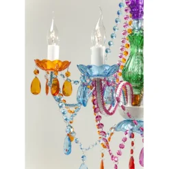 Suspension Starlight 6 branches multicolore