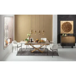 Suspension Supernova Amber 110cm