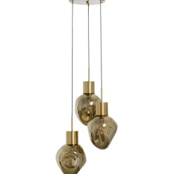 Suspension Supernova Amber Tre Ø45cm