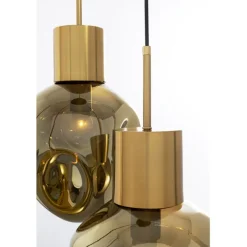 Suspension Supernova Amber Tre Ø45cm