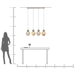 Suspension Supernova Smoky 110cm